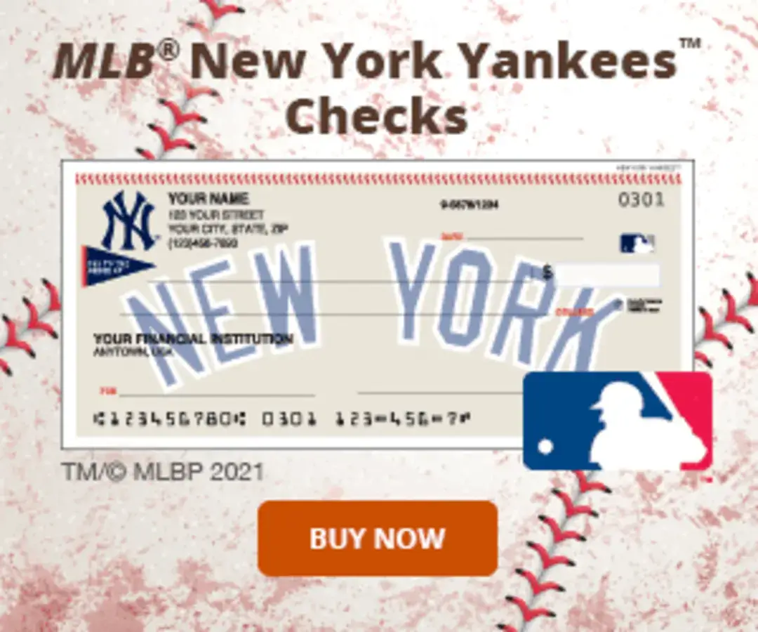 New York Yankee Bank Checks